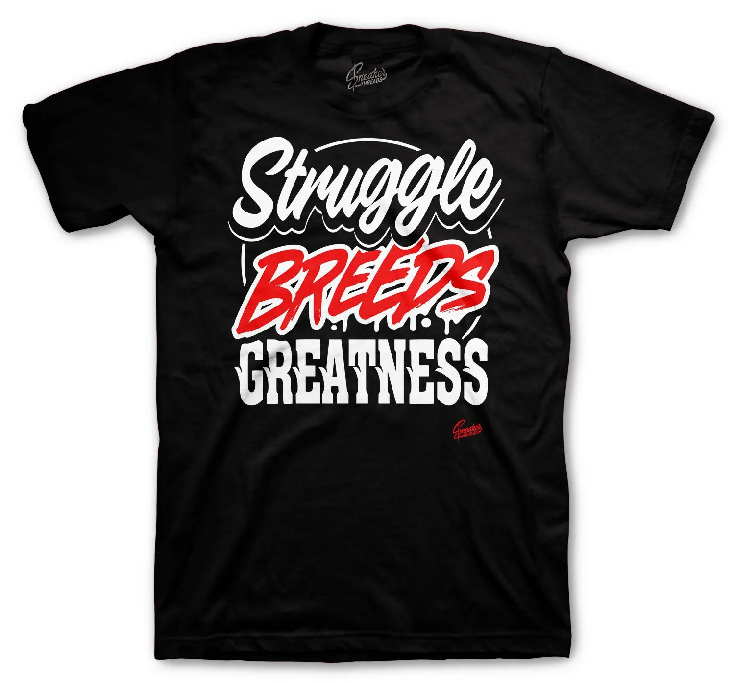 Retro 4 Red Thunder Struggle Breeds Shirt