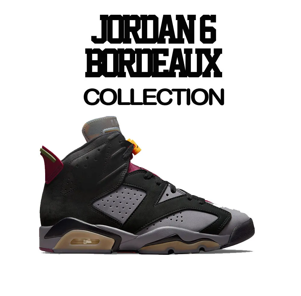 Retro 6 Bordeaux Bullface Shirt