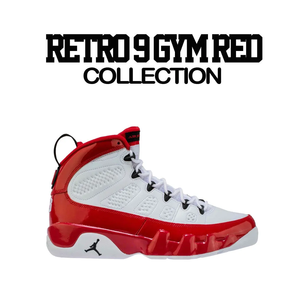 Retro 9 Gym Red Living Life Shirt