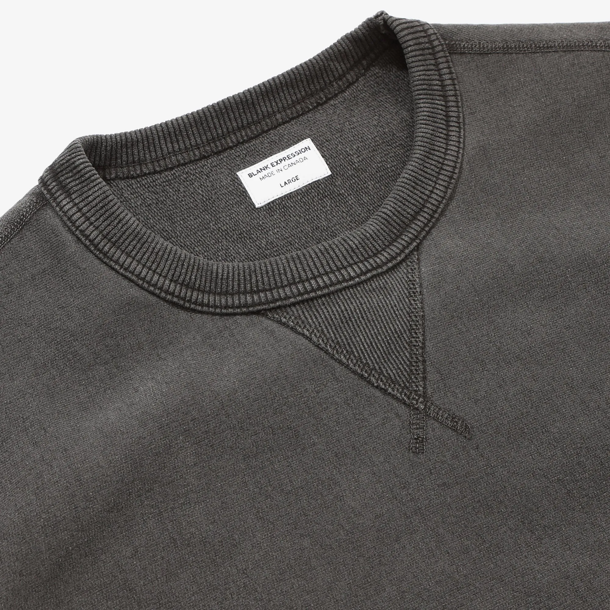 Reverse Sweatshirt- Black Sand