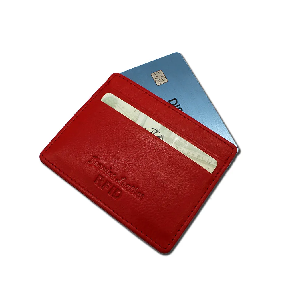 RFID Leather Cardholder