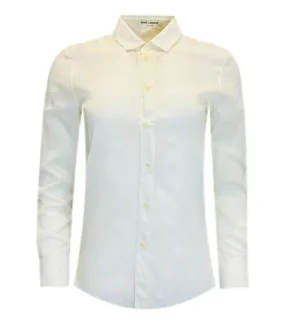 Saint Laurent Cotton Shirt. Size 36FR