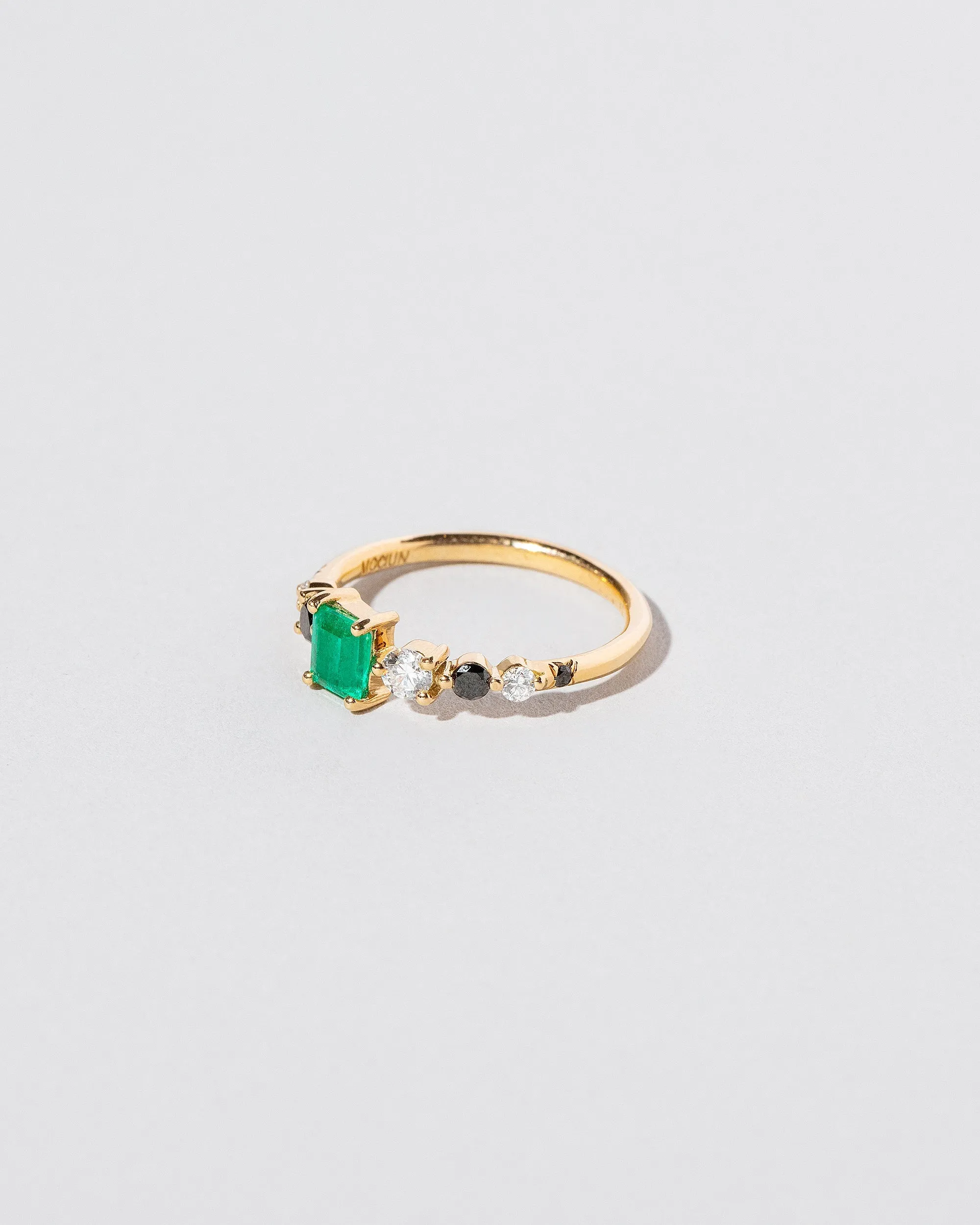 Seven Sisters Ring - Emerald