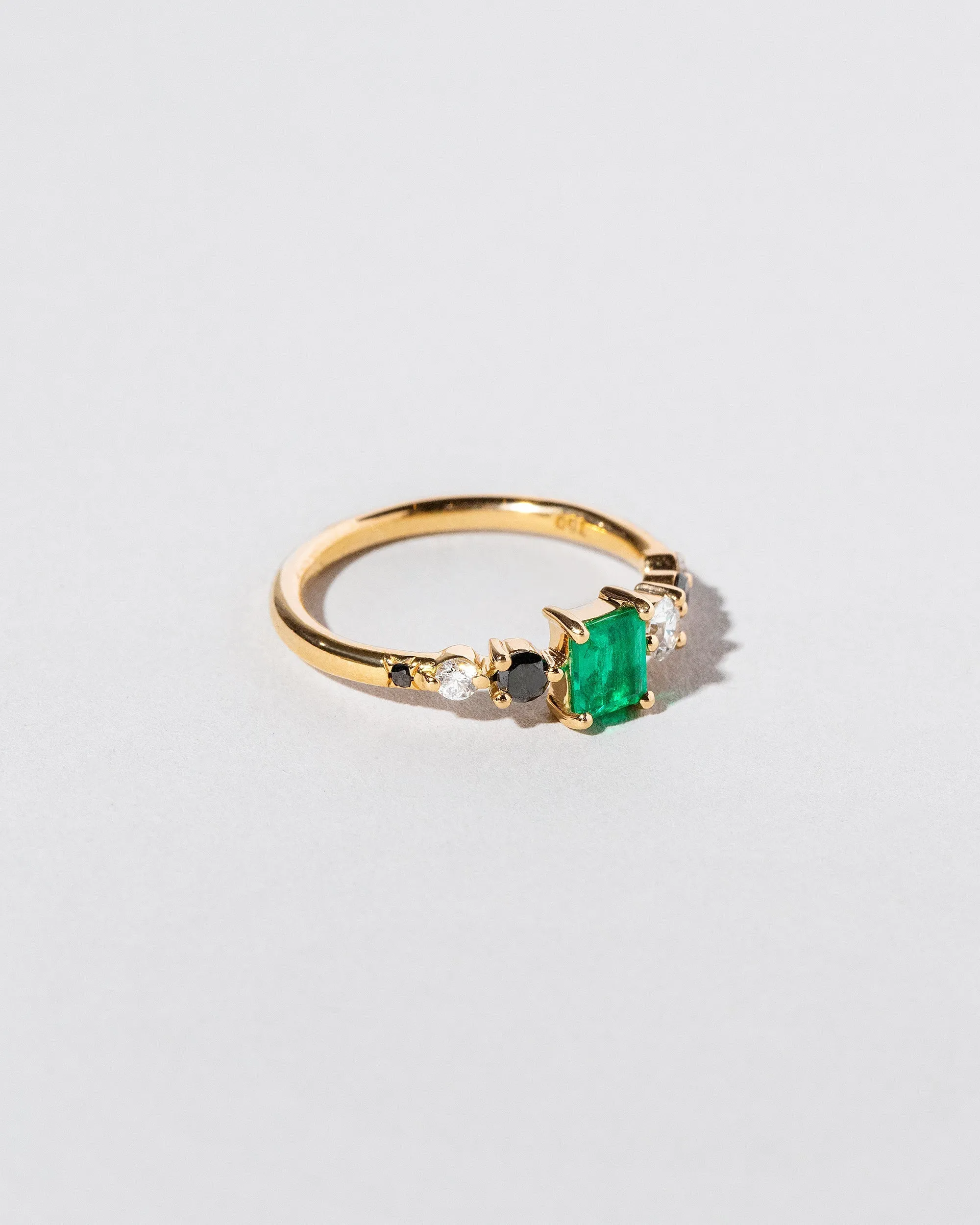 Seven Sisters Ring - Emerald