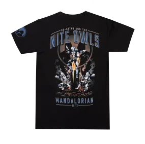 Star Wars Bo-Katan And The Nite Owls Black Tee