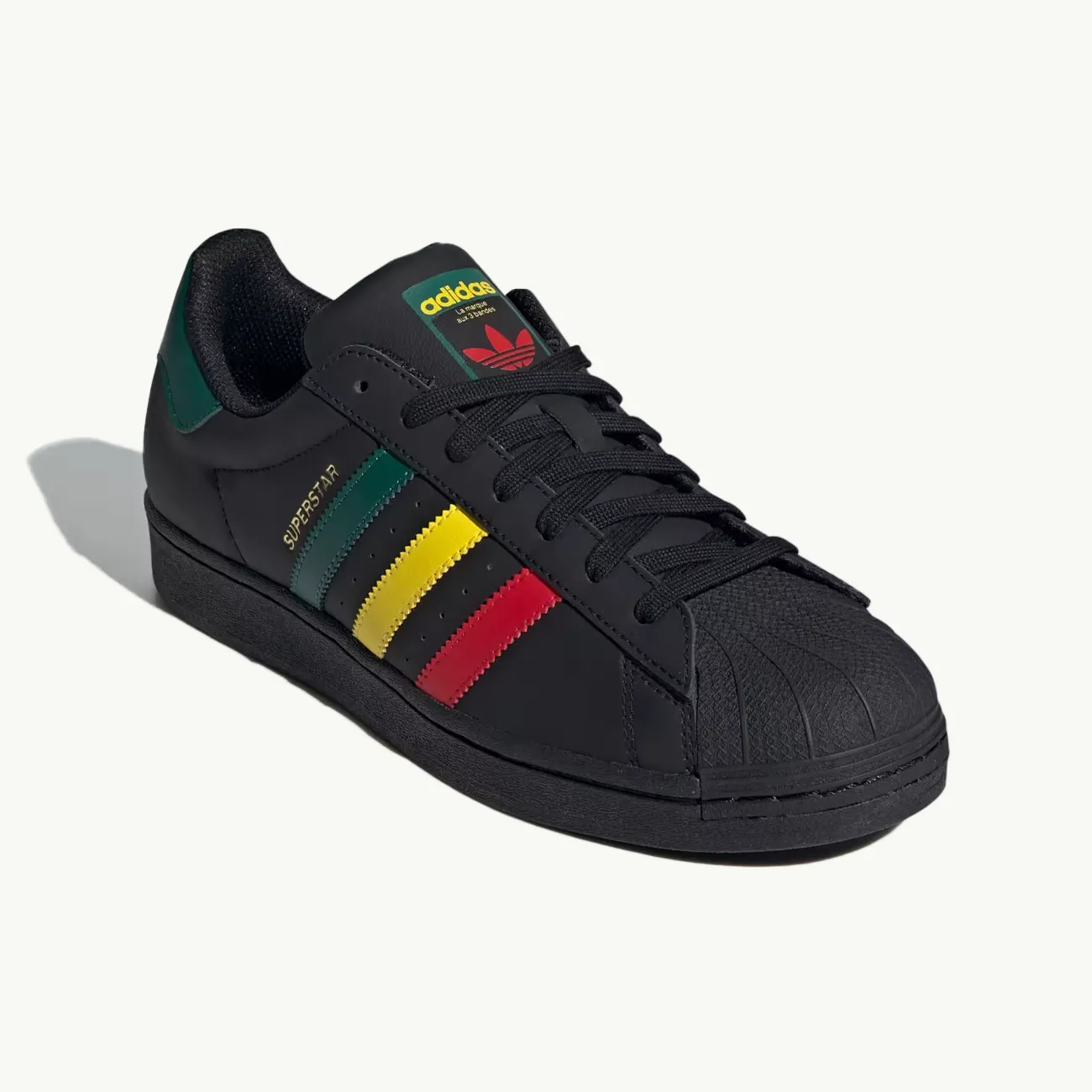 Superstar 'Reggae' - Core Black/Yellow/Collegiate Green