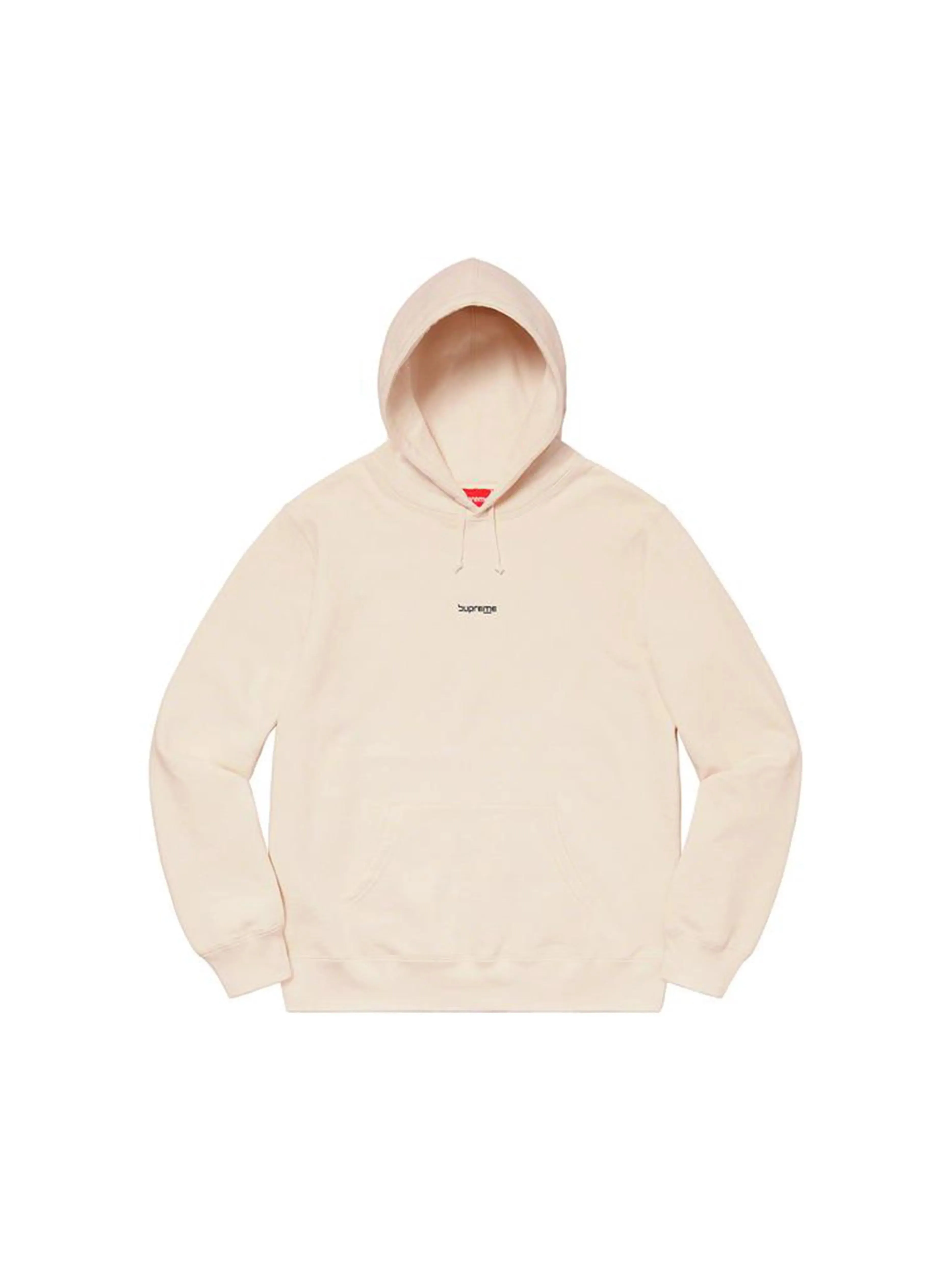 Supreme Digital Logo Hoodie Natural [SS20]