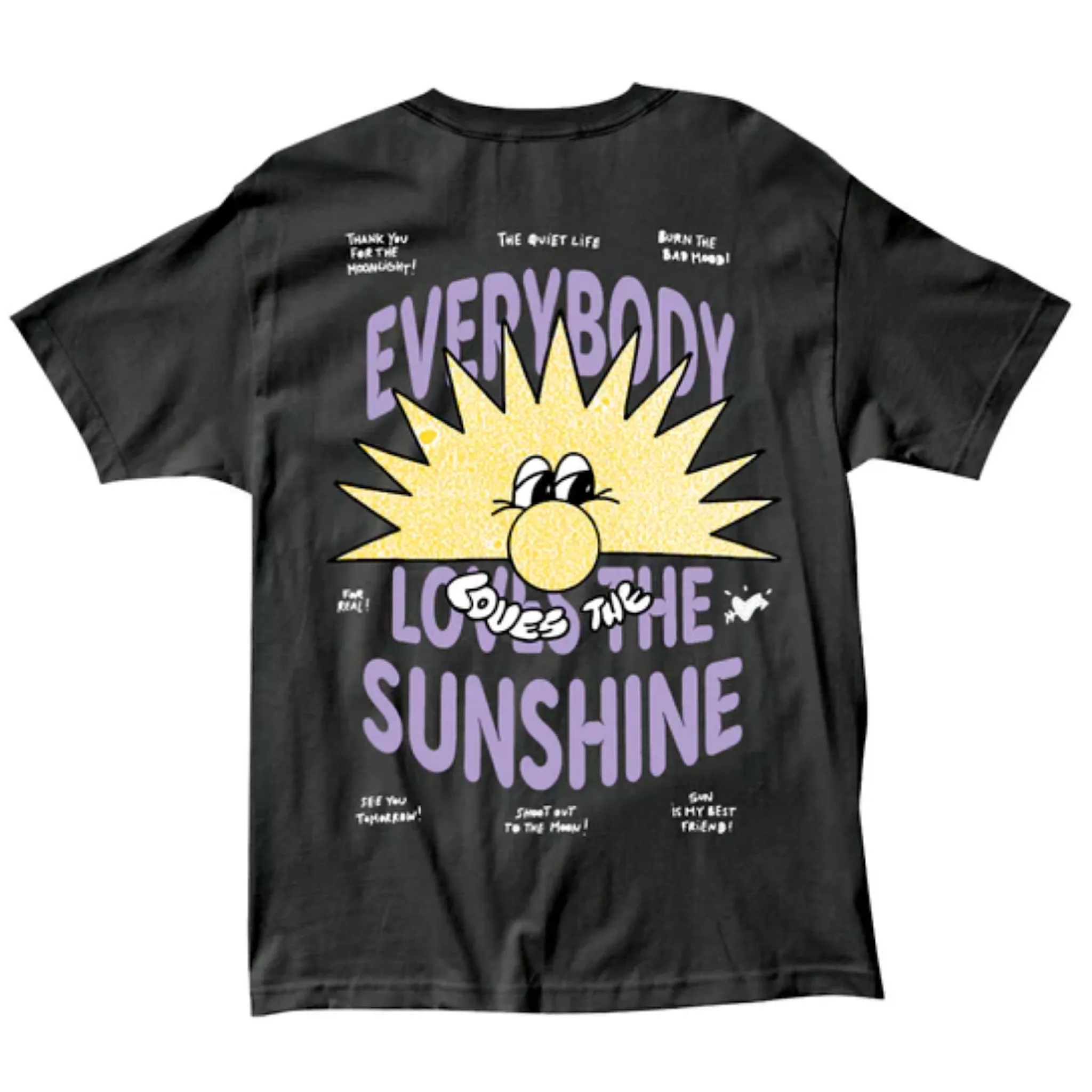 The Quiet Life - Everybody Love Sun T-Shirt - Black