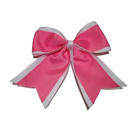 Two-colored hair bow