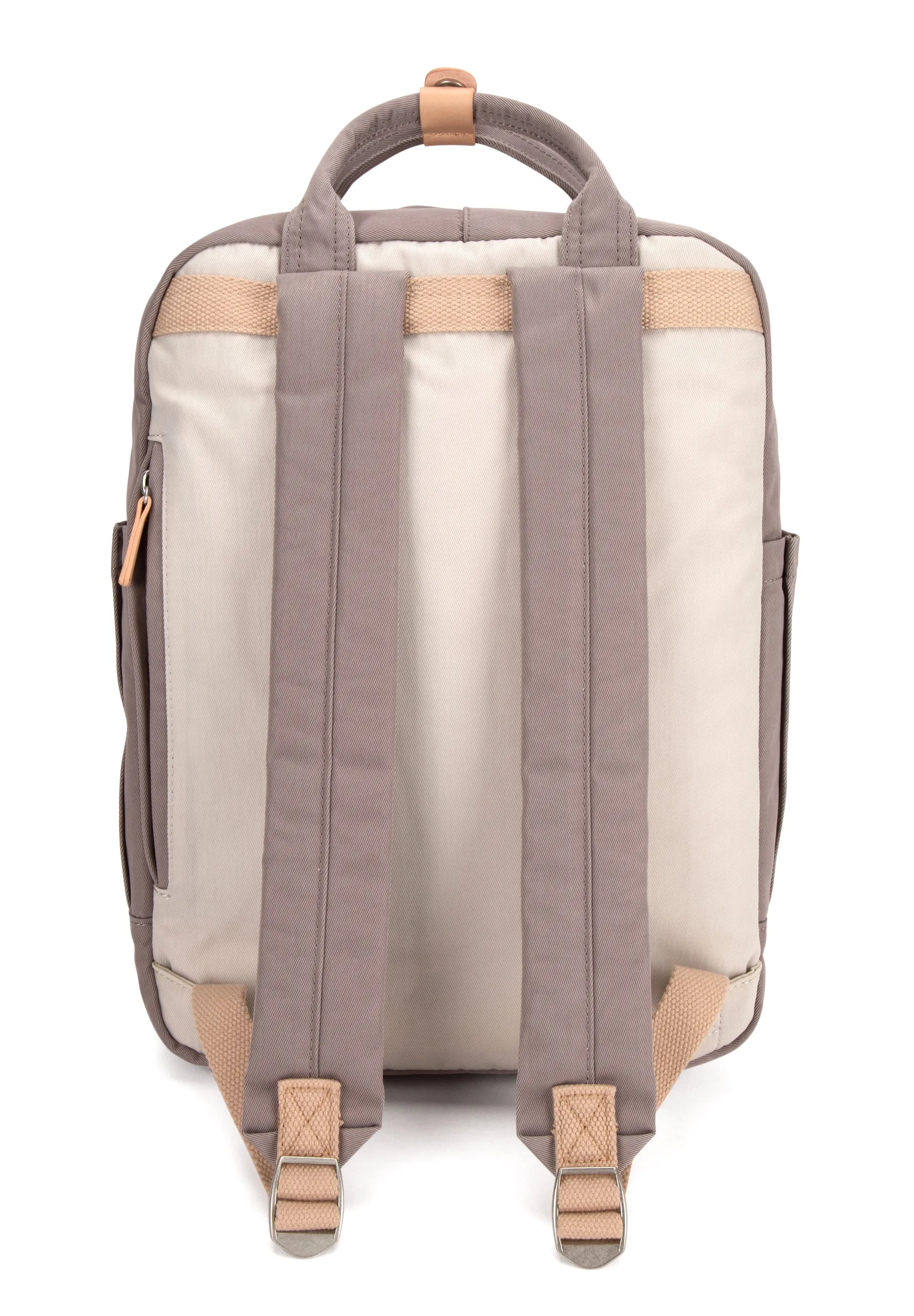 Wimbledon Backpack - Grey with Cream