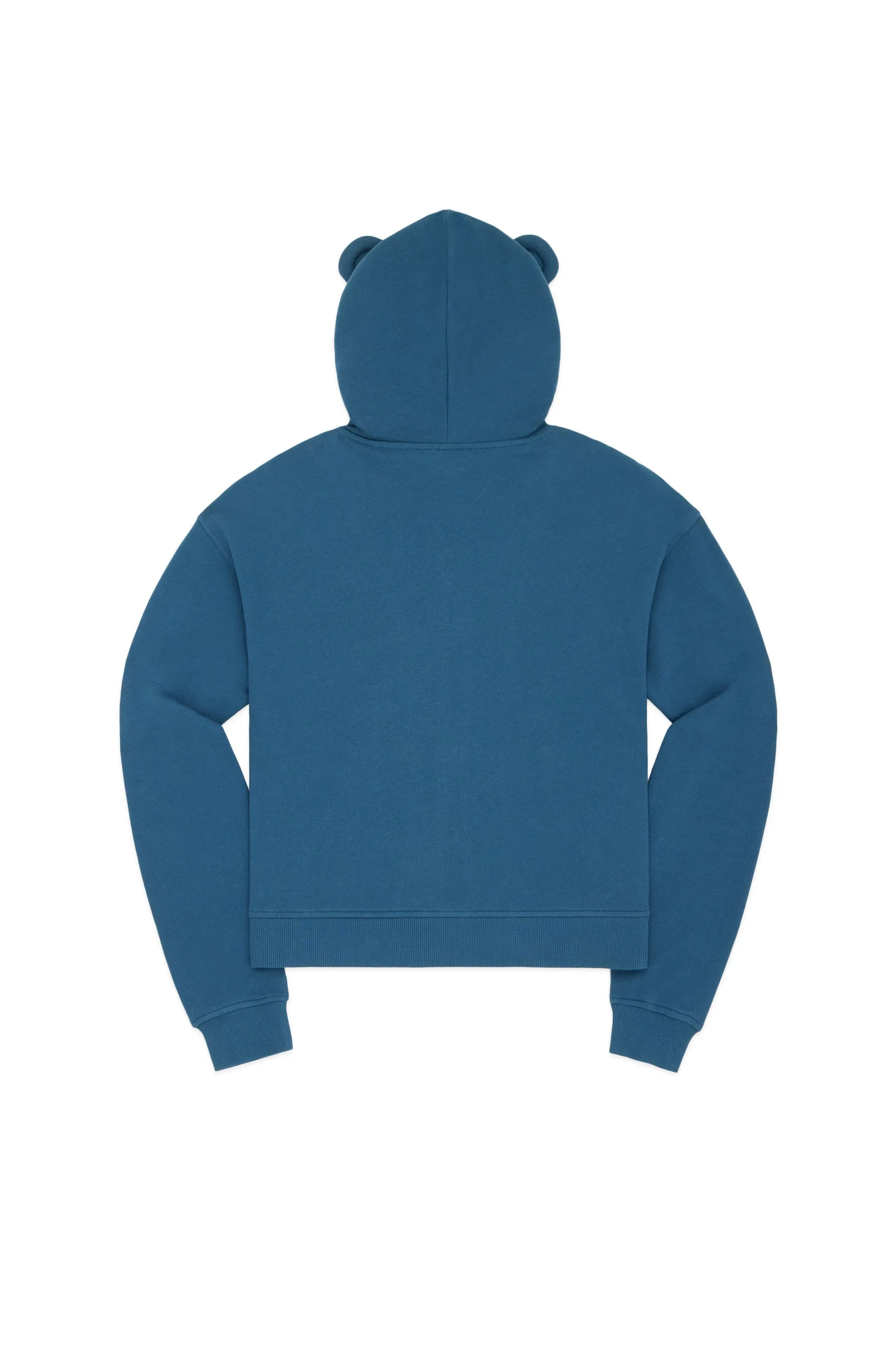 Women's Classic Bear Ear Zip Hoodie