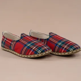 Women's Red Plaid Barefoots