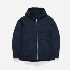 Zip Hooded Sweat - Navy